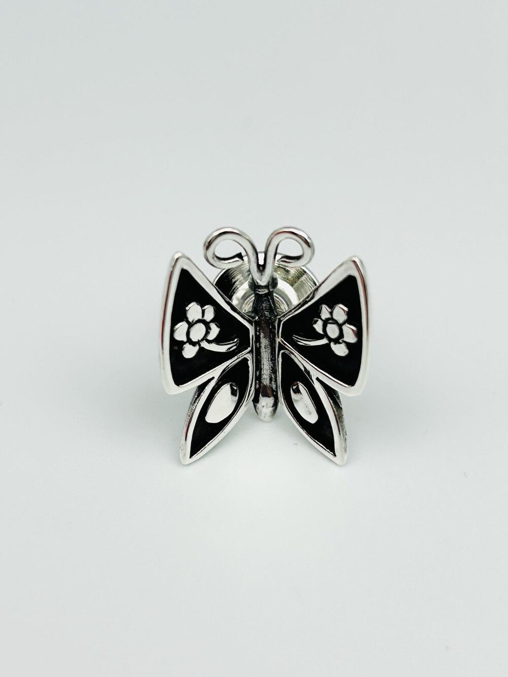 James Avery Retired 925 Sterling Silver Mariposa Butterfly Tie Tack Pin HTF